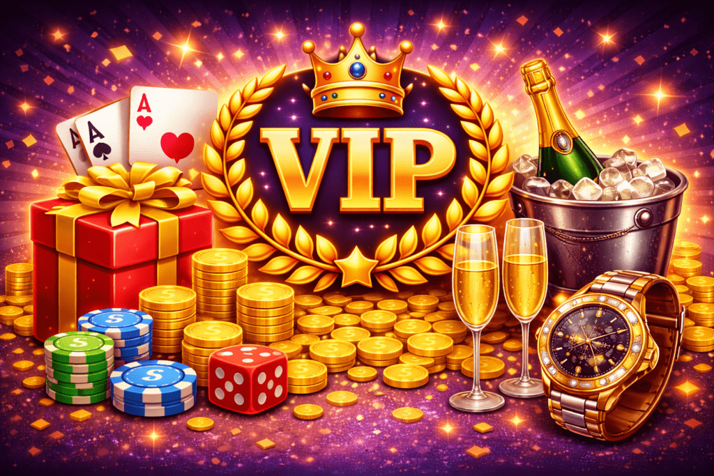 VIP Casinos 2026: Tiered Rewards, Elite Perks & Player Benefits 2 VIP casinos featuring exclusive rewards, high-roller benefits, luxury gifts, and premium casino experiences